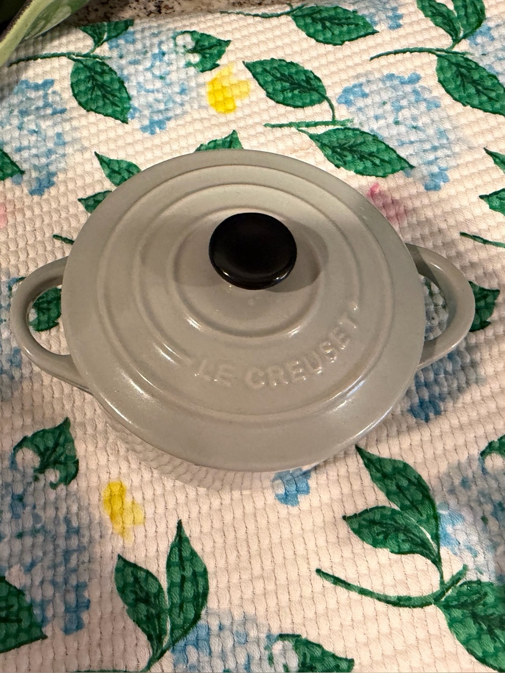 Le Creuset Mini Cocotte in Pistache